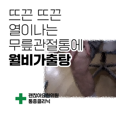 뜨끈뜨끈 열이 나는 무릎 통증. 월비가출탕 [한방스퀘어 : 통증의 한방치료 2] ②