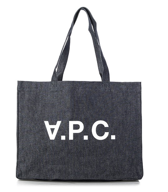  예쁜 데일리 데님 에코백 추천!! A.P.C 아페쎄 데님 토트백 추천! 21SS COCSX M61446 IAI
