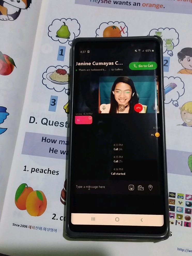  전화영어 후기 꾸준한 1일25분루틴