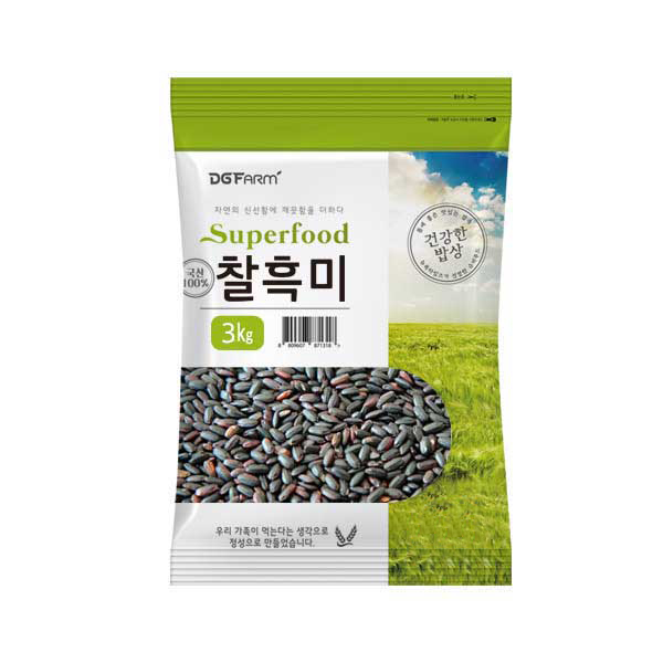 인기 많은 건강한밥상 국산 찰흑미, 3kg, 1개 추천합니다 인기 많은 건강한밥상 국산 찰흑미, 3kg, 1개 추천합니다