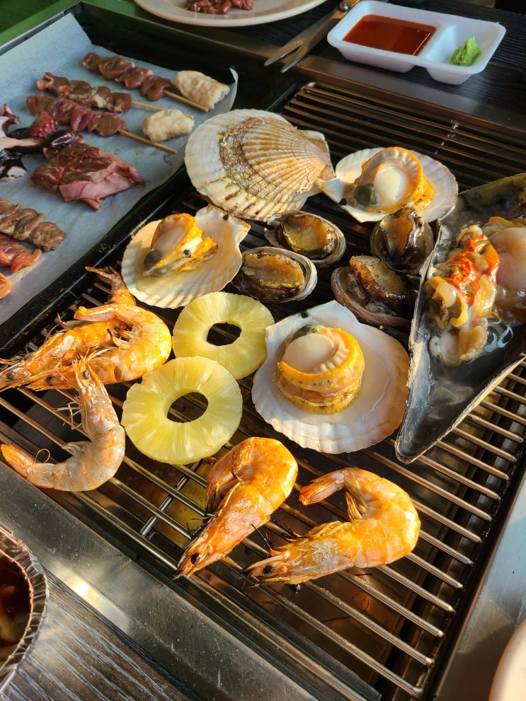  세종 조개구이 무한리필 보람동 조개창고