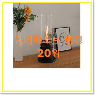  업계최고 에탄올난로 친구들도 인정하네요