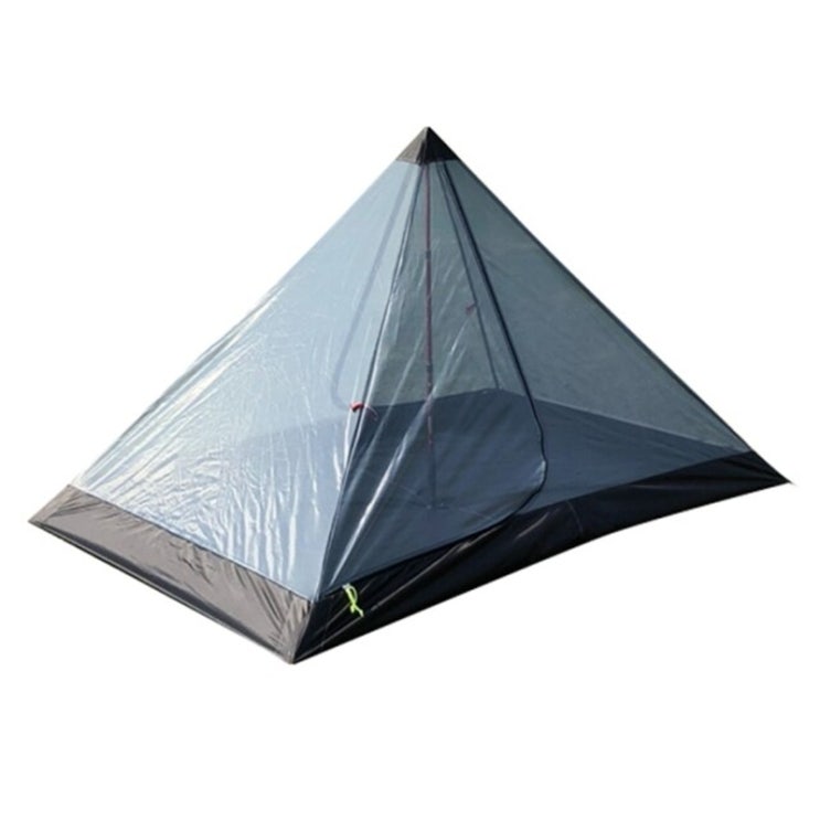 리뷰가 좋은 초경량 피라미드 그물 여름 메쉬 텐트 1-2 사람 야외 캠핑 텐트 구충제 그물 텐트, 회색 추천합니다