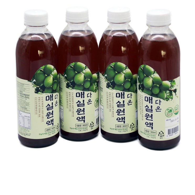 가성비갑 다온 매실원액 900ml X 3병 (무농약) + 1, 1개 좋아요 가성비갑 다온 매실원액 900ml X 3병 (무농약) + 1, 1개 좋아요