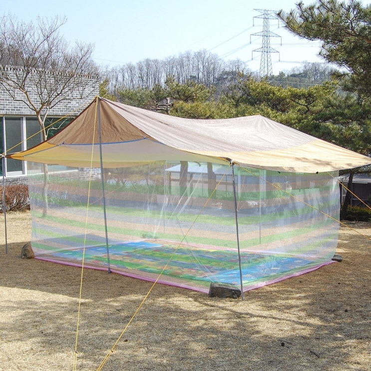 최근 인기있는 캠핑 타프용 야외 특대형 모기장 5X4m, 투톤 추천해요 최근 인기있는 캠핑 타프용 야외 특대형 모기장 5X4m, 투톤 추천해요