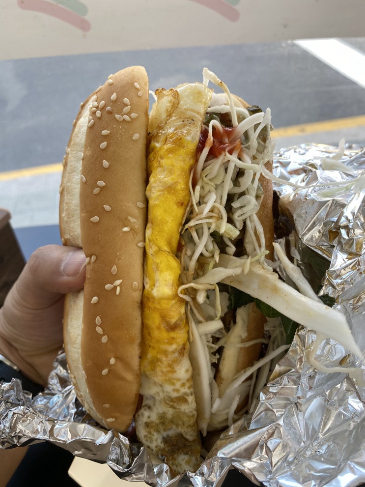  석계역 토스트 햄버거 맛집 대박 버거/경찰 버거 신 메뉴 맛본 후기