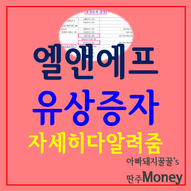 엘앤에프 유상증자, 주가, 장기투자 전망 알아보기 3