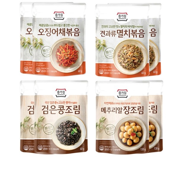인지도 있는 코스트코 종가집 상온반찬 4종 혼합팩 1호 총 8팩, 1세트 추천해요 인지도 있는 코스트코 종가집 상온반찬 4종 혼합팩 1호 총 8팩, 1세트 추천해요