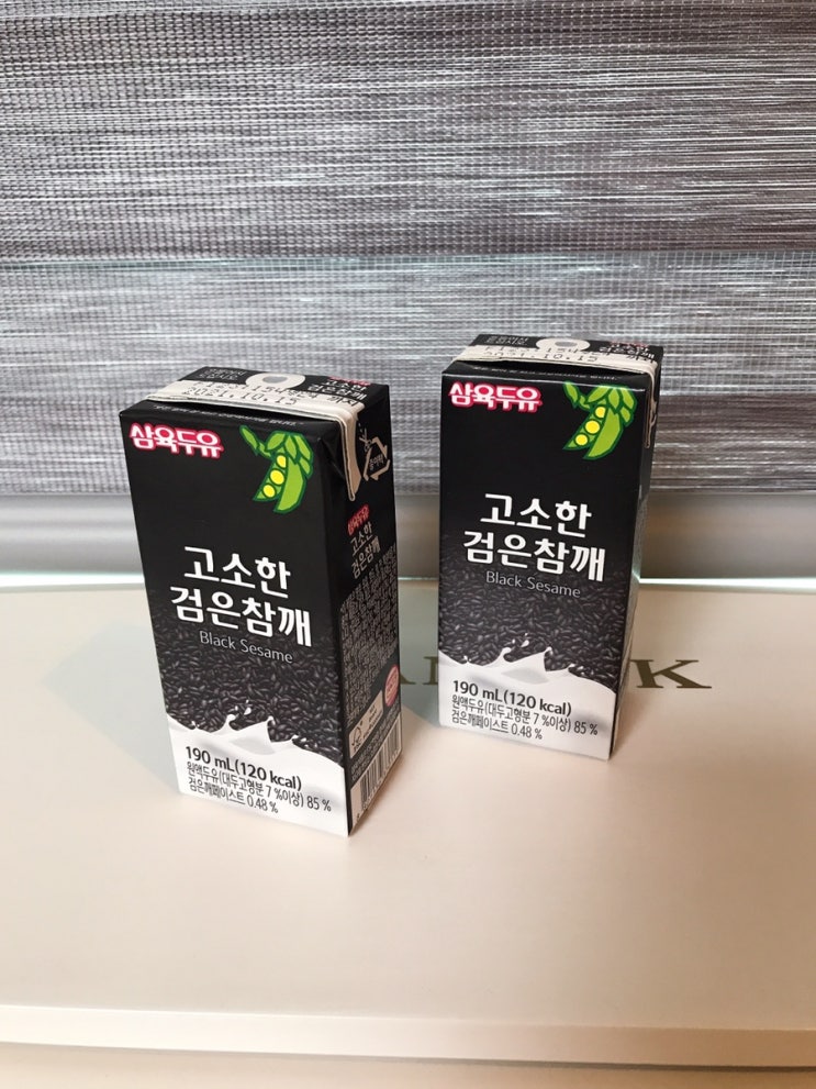  삼육두유 - 고소한 검은참깨 리뷰