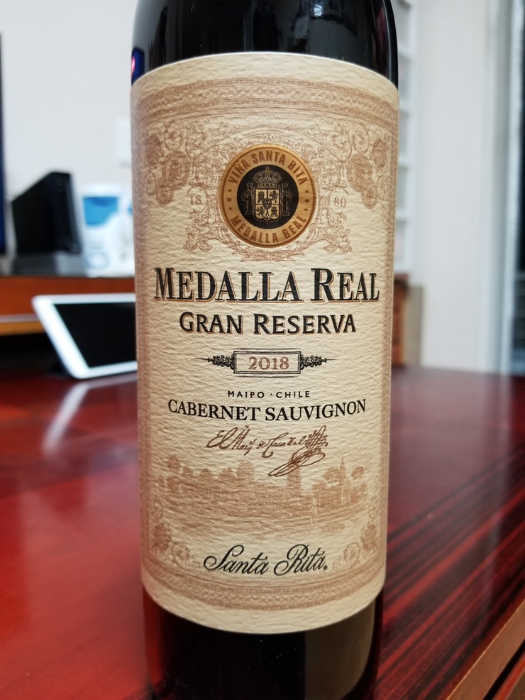 [이마트 와인] 산타리타 메달야 (메달라) 레알 카버네 쇼비뇽 2018