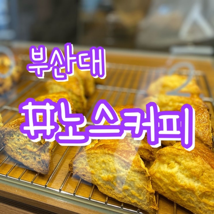  부산대 카페/ 노스커피 부산대사거리점/ 스콘맛집!!
