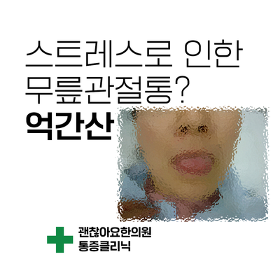 스트레스로 인한 무릎 통증. 억간산 [한방스퀘어 : 통증의 한방치료 2] ④