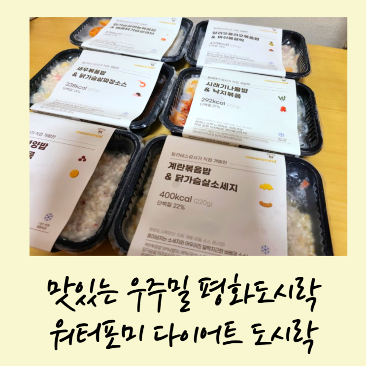  다이어트도시락, 우주밀 평화도시락이 이렇게 맛있다고?