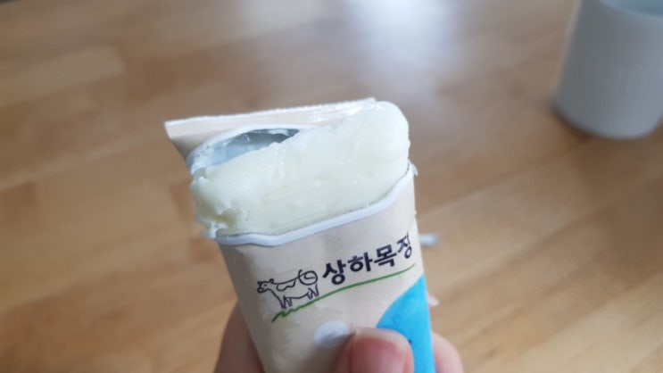 상하목장 얼려먹는 홈메이드 아이스크림 진한 우유맛