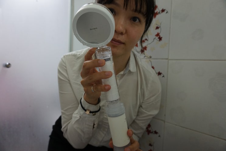  수돗물의 잔류염소 산화 환원시켜주는 비타민필터 바디즈