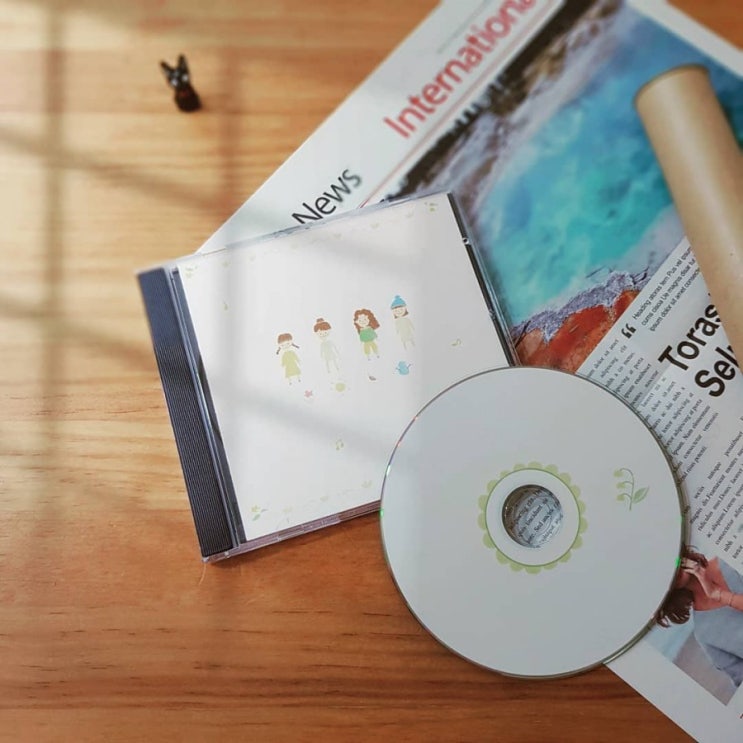  메이릴리[maylily] 첫EP앨범의 실물CD '릴리의 계절'이 도착했어요~