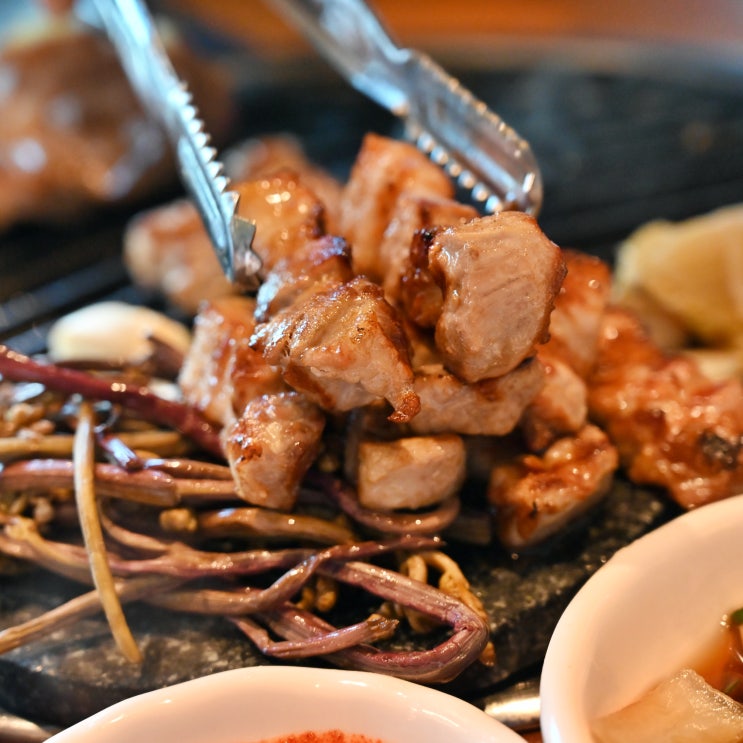 발산역 맛집 리스트::삼겹살 숯 향에 반한 고기집 고반식당