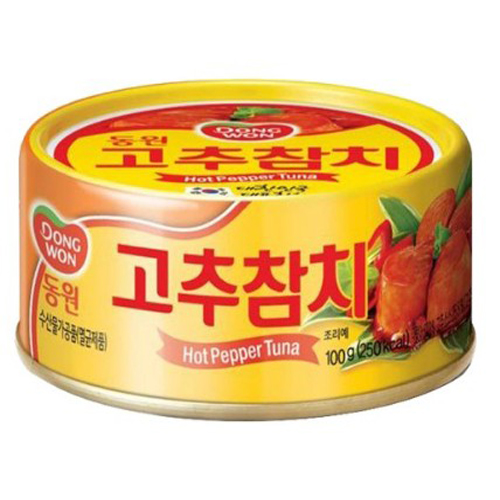 선호도 좋은 동원 고추 참치, 100g, 19개 ···