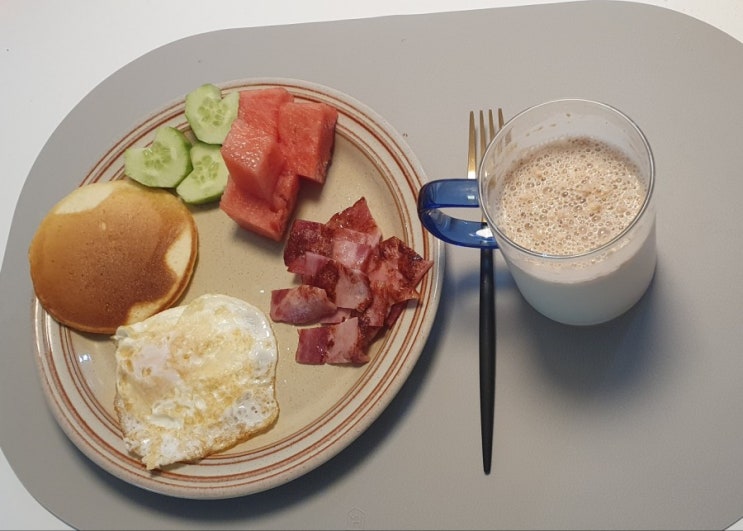  둥이가 좋아하는 팬케익 폭신폭신한 맛 이마트 팬케익믹스