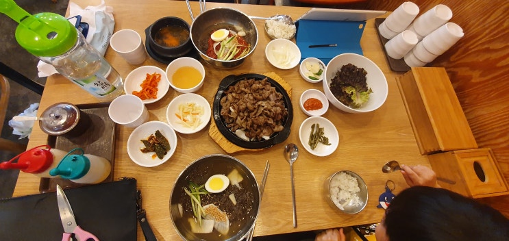  광릉불고기 도봉점에서 물냉 비냉 광릉불고기 후기
