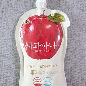 산지애 사과즙 사과하나 원액주스