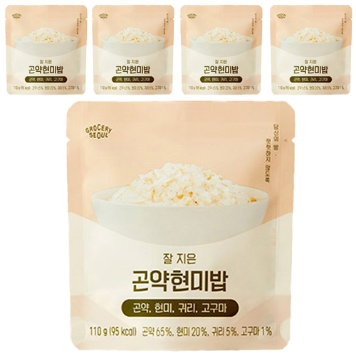 인기있는 그로서리서울 곤약현미밥, 110g, 5개 추천해요 인기있는 그로서리서울 곤약현미밥, 110g, 5개 추천해요