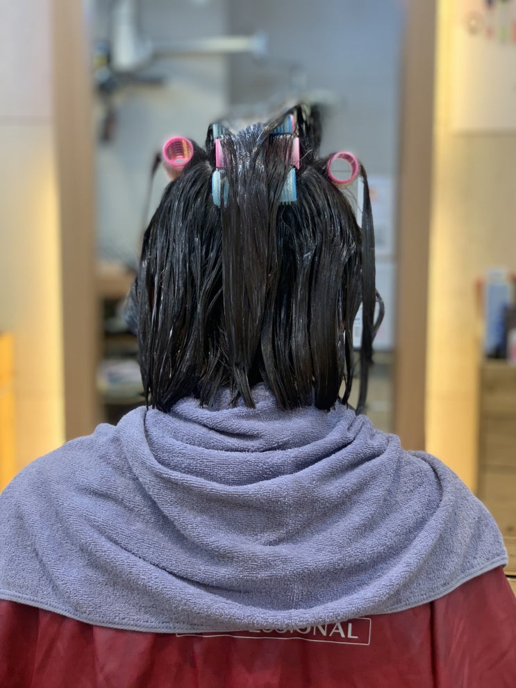  [ 노원 미용실 ] 손질편한 뿌리볼륨펌으로  출근시간 단축!