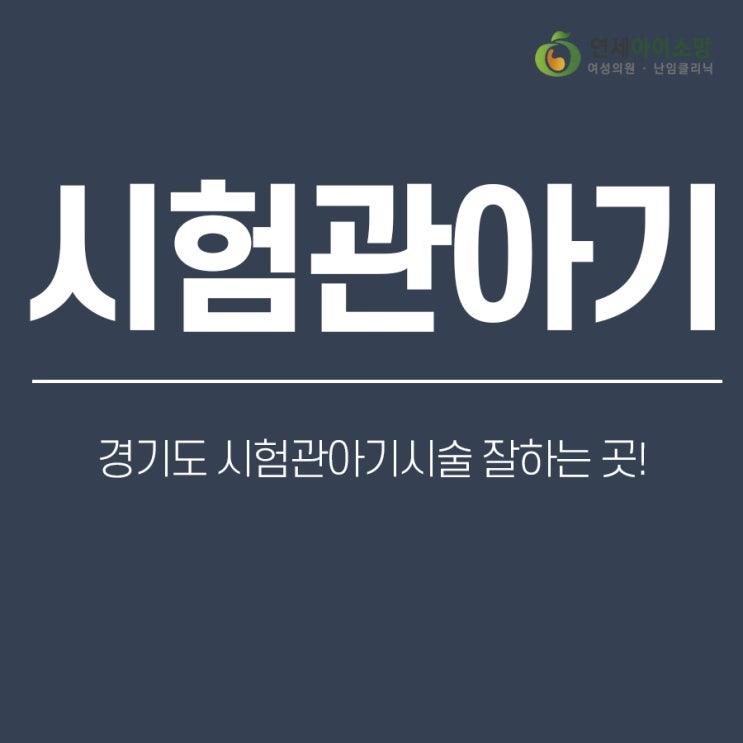  경기도 시험관아기시술 잘하는 곳!