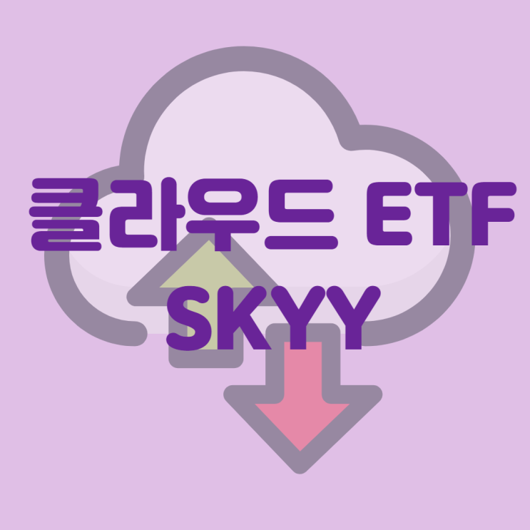  해외주식투자, 미국 ETF]클라우드 서비스 투자해보자. 미국 클라우드 ETF SKYY (SKYY 주가, 분석)