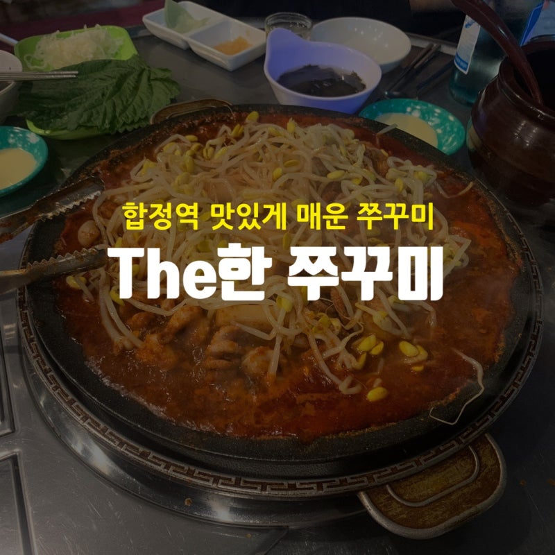합정역 맛집 쭈꾸미 맛집 양화로 쭈꾸미
