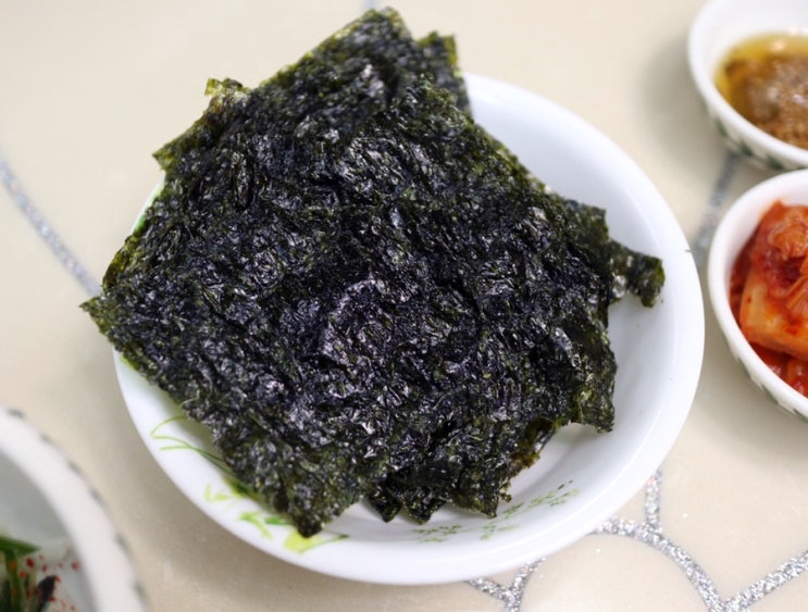  김반찬 전통시장 5일장 맥반석 즉석구이 인생 김 등극했어요