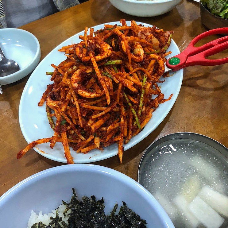  영등포 맛집 추천, 매운 오징어볶음집 "여로집"