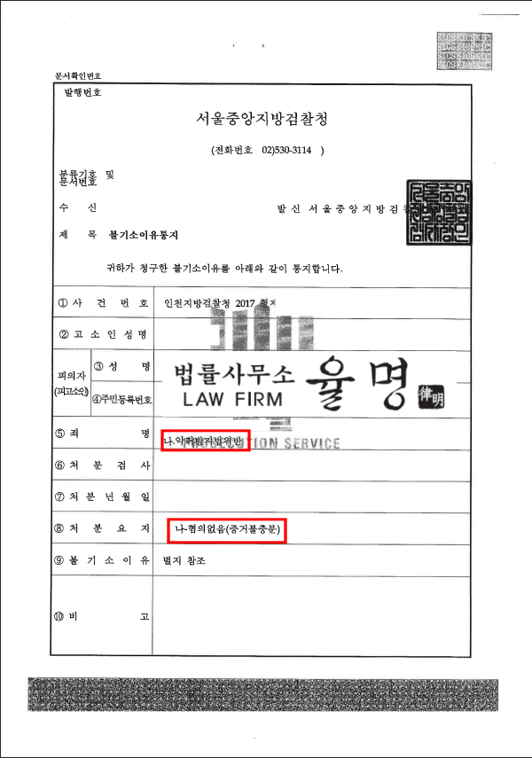 악취방지법 시행령 시행규칙 위반 및 성공사례