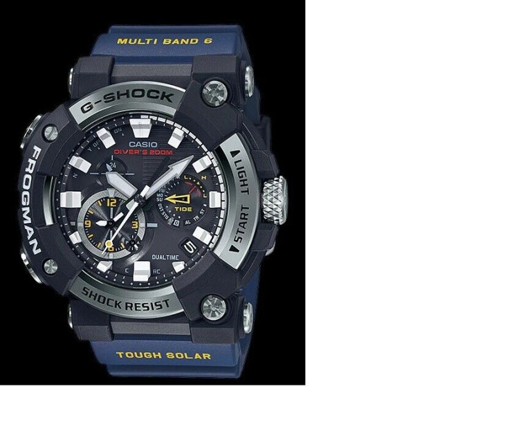 인지도 있는 CASIO G-SHOCK Frogman Bluetooth Solar GWF-A1000-1A2 Analog Digital AnaDigi 추천합니다