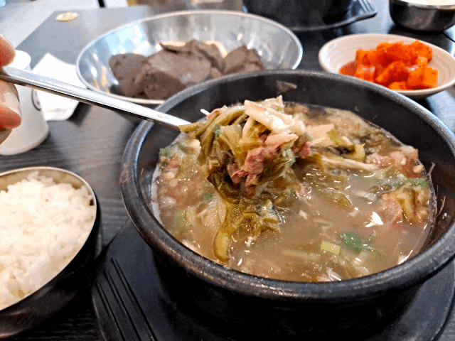  내돈내산 [야탑역 유치회관] 존맛 해장국 / 선지해장국 걍 진짜 진심 존맛..!!
