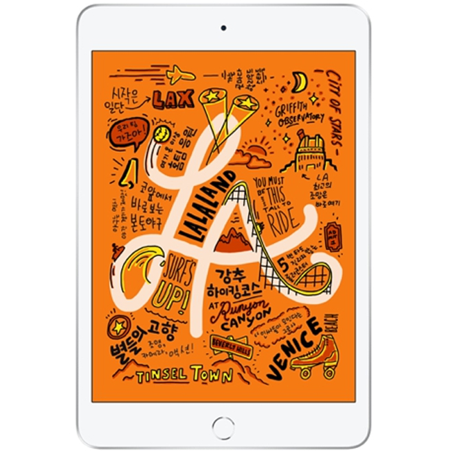 인지도 있는 Apple iPad mini 5세대, Wi-Fi, 256GB, 실버 ···