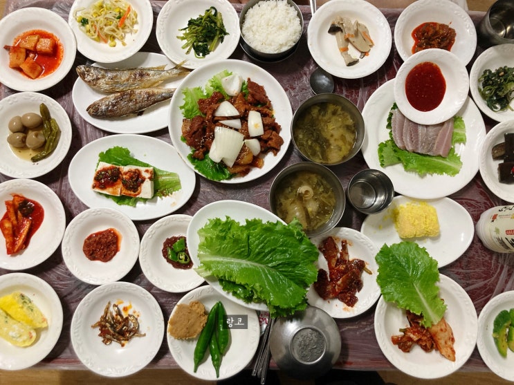 전남 강진 병영 설성식당 한정식 맛집 이라고???