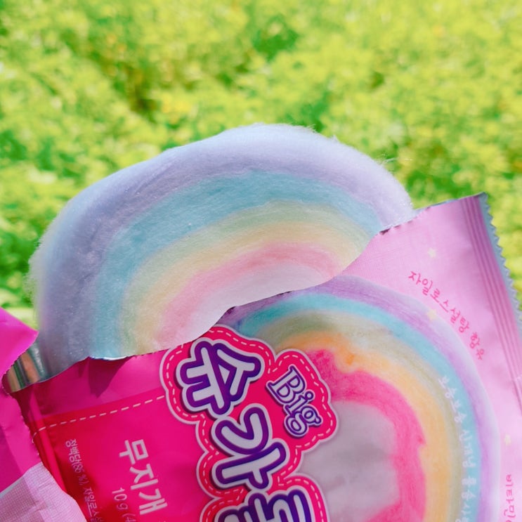 달콤한 간식, 슈가롤리 무지개 솜사탕 with 무한 뽁뽁이 푸시팝 달콤한 간식, 슈가롤리 무지개 솜사탕 with 무한 뽁뽁이 푸시팝