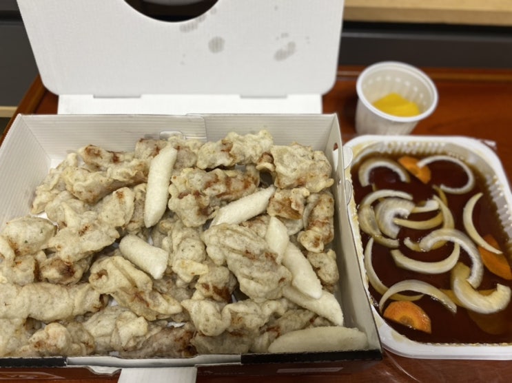  [의정부배달맛집] 쉐프의생안심탕수육 의정부탕수육맛집 인정 :)