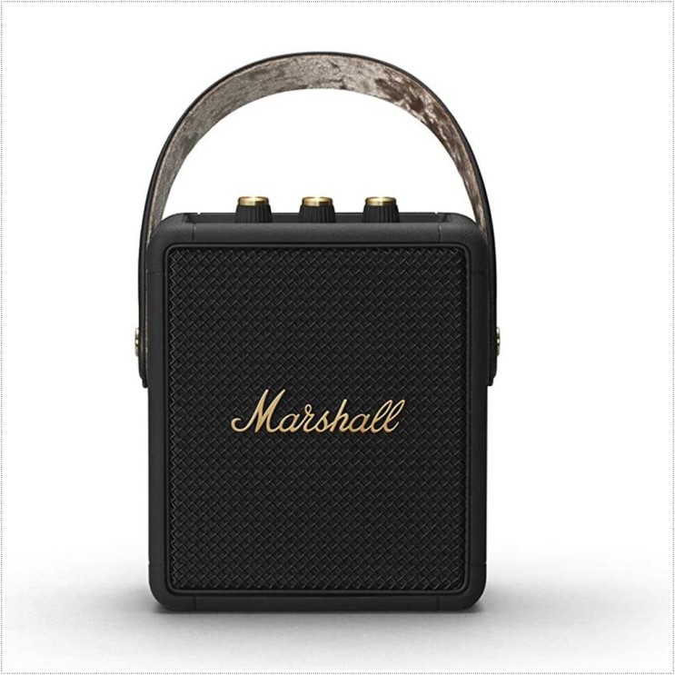 최근 인기있는 마샬 스톡웰 2 휴대용 블루투스 스피커, Stockwell II, Black&Brass 추천합니다