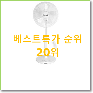  콕 찝어알려드림 발뮤다선풍기 꿀템 BEST 특가 랭킹 20위