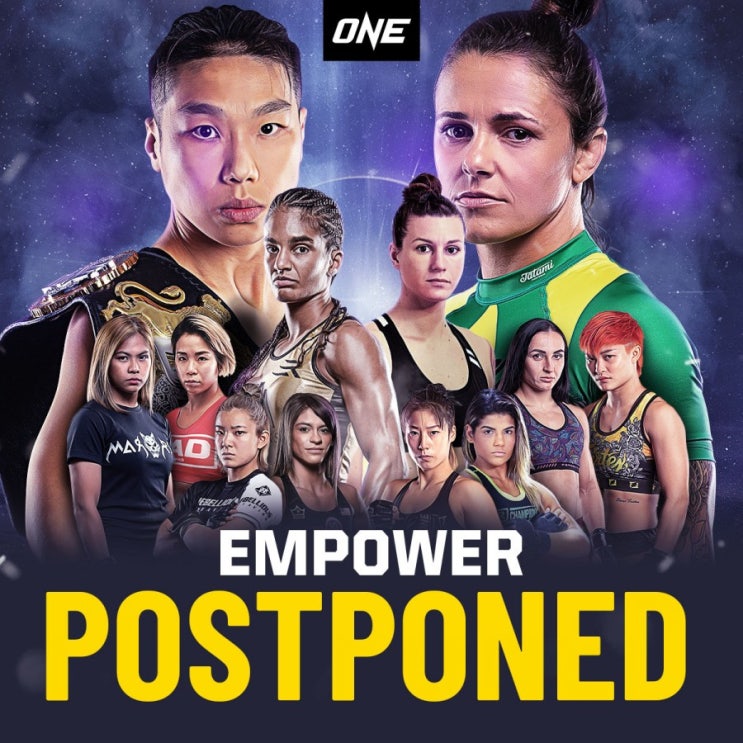 코로나로 함서희 출전 ONE:EMPOWER 연기.. Rizin 29도 연기 등 MMA 뉴스 코로나로 함서희 출전 ONE:EMPOWER 연기.. Rizin 29도 연기 등 MMA 뉴스
