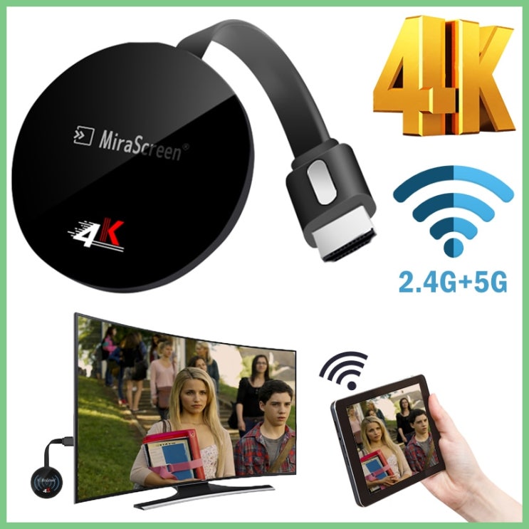 선택고민 해결 Google Chromecast용 Netflix 무선용 TV 스틱은 애니 cas 4K Android WiFi Dongle for hdmi TV 스틱, 없음 추천해요