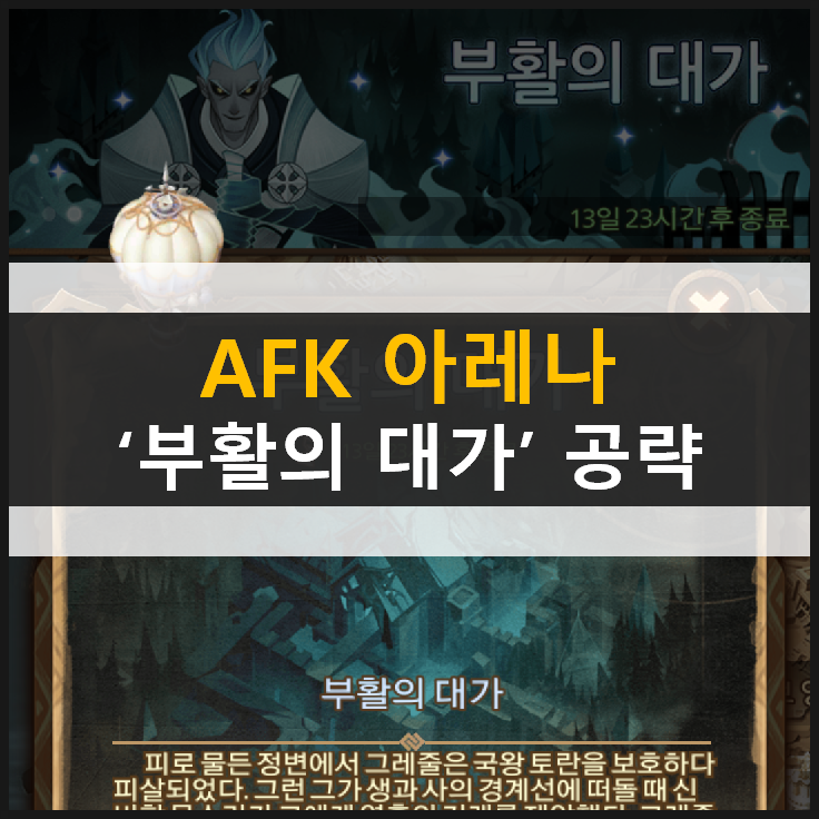 [AFK 아레나] 부활의 대가 월드 탐험 공략