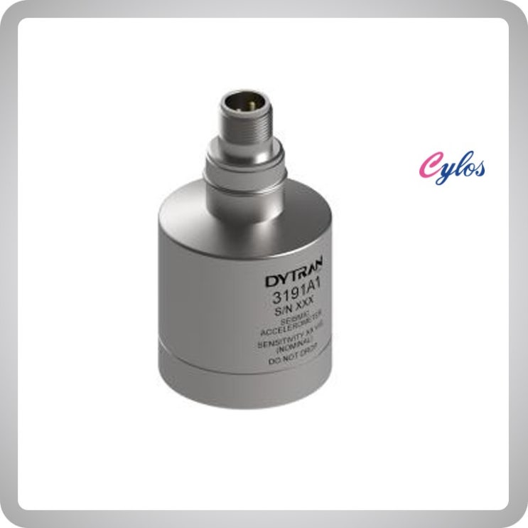  다이트란(Dytran) IEPE 초저주파 고감도 진동센서(Accelerometer) 가속도계 3191A1 소개