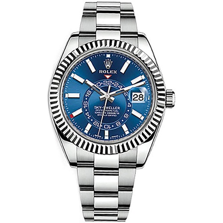 당신만 모르는 Rolex Sky-Dweller Blue Dial Automatic Mens Oyster Watch 326934BLSO PROD80004298 ···