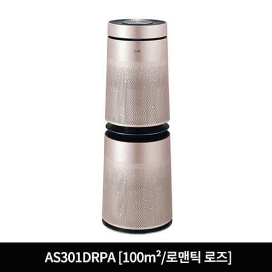 당신만 모르는 LG 퓨리케어 360 공기청정기 펫 플러스 AS301DRPA [100m /로맨틱 로즈/21년형] ···