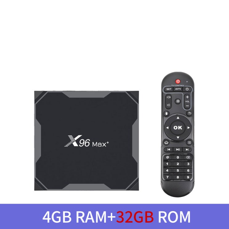 인기 급상승인 안드로이드 9.0 스마트 TV 셋탑박스 X96 맥스 플러스 Amlogic S905X3 미디어 플레이어, 4GB +32GB 플래시 추천합니다