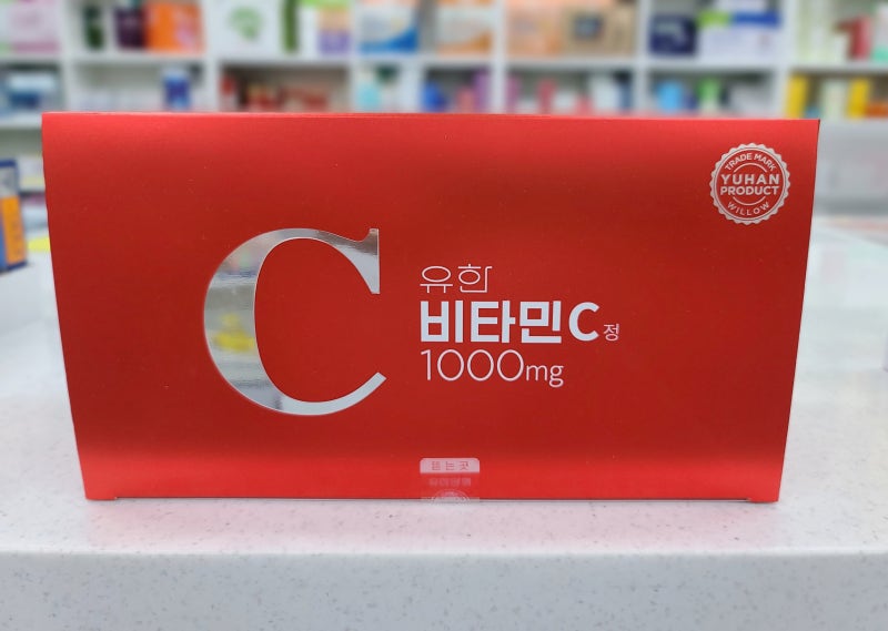 유한 양행 비타민씨 1000mg 비타민C 1000미리 600정 (100정*6곽) (전주,익산,군산,김제,정읍,남원) -....