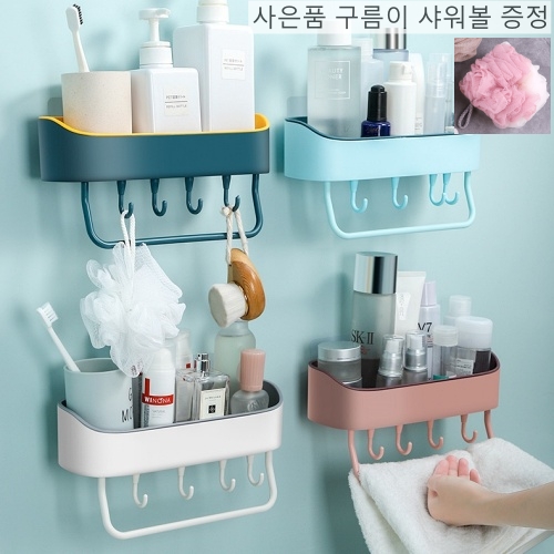 핵가성비 좋은 트랜디우먼 NEW 화장실선반 무타공 부착식 욕실정리대 본품 + 샤워볼 사은품 증정, 화이트 추천합니다 핵가성비 좋은 트랜디우먼 NEW 화장실선반 무타공 부착식 욕실정리대 본품 + 샤워볼 사은품 증정, 화이트 추천합니다